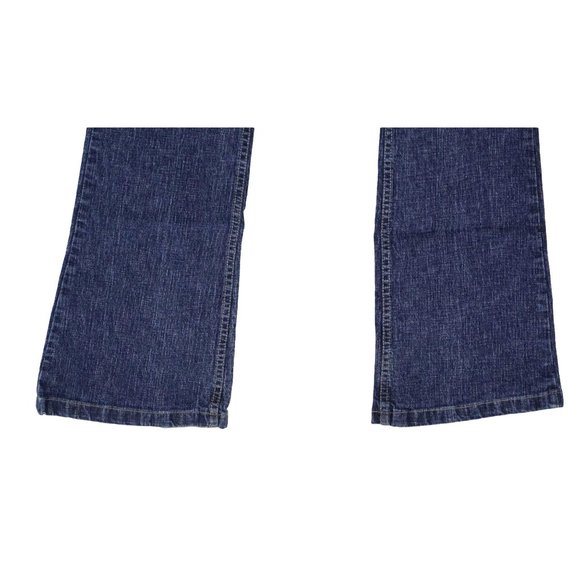 Anchor Blue Jeans Juniors Size 7 Stretch Bootcut Blue Denim - Picture 3 of 8